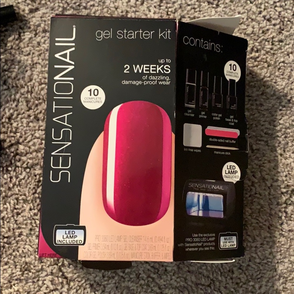 Sensational gel starter kit. Gel polish